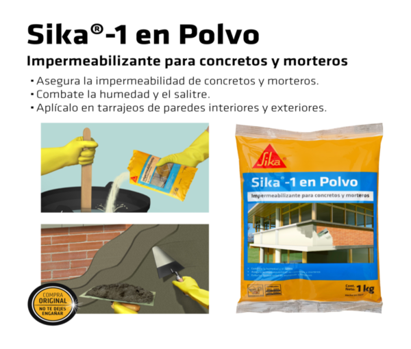 Sika 1 en polvo