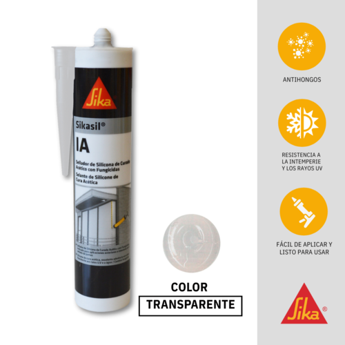 Sikasil IA color transparente