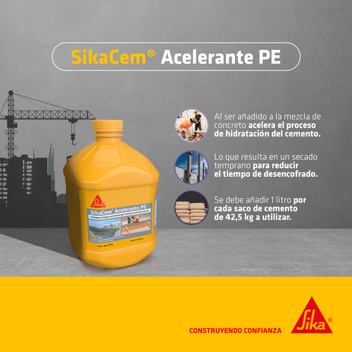 SikaCem Acelerante - 20 Litros
