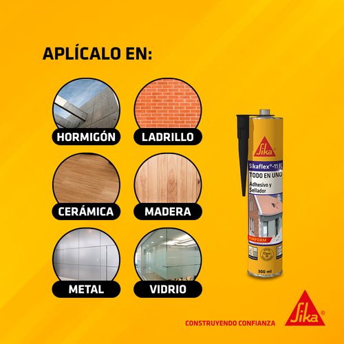 Sikaflex 11 FC Purform - Marrón 300 ml