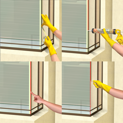 Sikasil AC - Blanco 280 ml