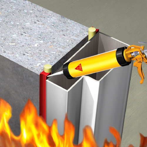 Sikasil 670 Fire - Gris 600 ml