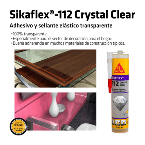 Sikaflex 112 Crystal Clear